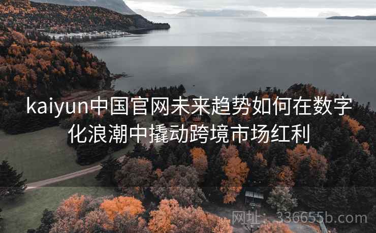 kaiyun中国官网未来趋势如何在数字化浪潮中撬动跨境市场红利