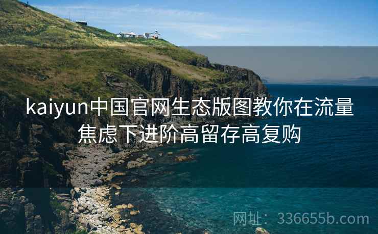 kaiyun中国官网生态版图教你在流量焦虑下进阶高留存高复购